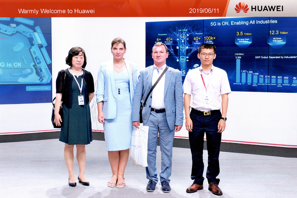 In touch with world leaders: Polytech develops partnership with Huawei